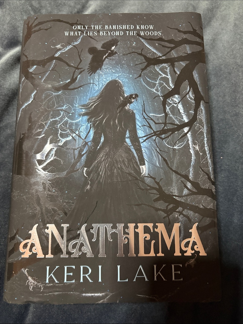 Anathema Hardcover Book - Black & Blue Cover
